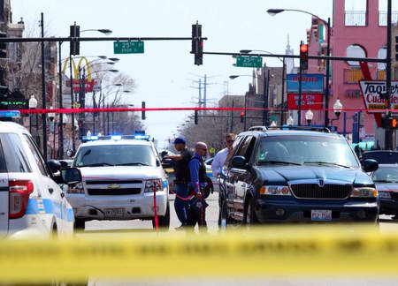 Double murder in Little Village / Photo by Alex Wroblewski