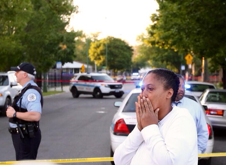 Scene where Charles D. Short was fatally shot / Photo by Alex Wroblewski