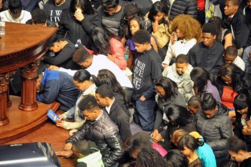 Demario Bailey's funeral / Photo by Al Podgorski