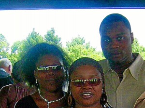 Tracy Crews, right, with family members. Submitted photo