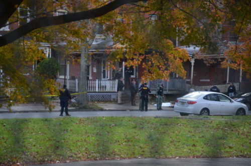 A man was shot and killed Wednesday in the 300 block of Spring Street (Penny Ray - Trentonian) 