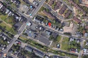 Screenshot of the first block of Bellevue Avenue in Trenton where Taquan Ellerbe was shot and killed Wednesday, May 22, 2019.